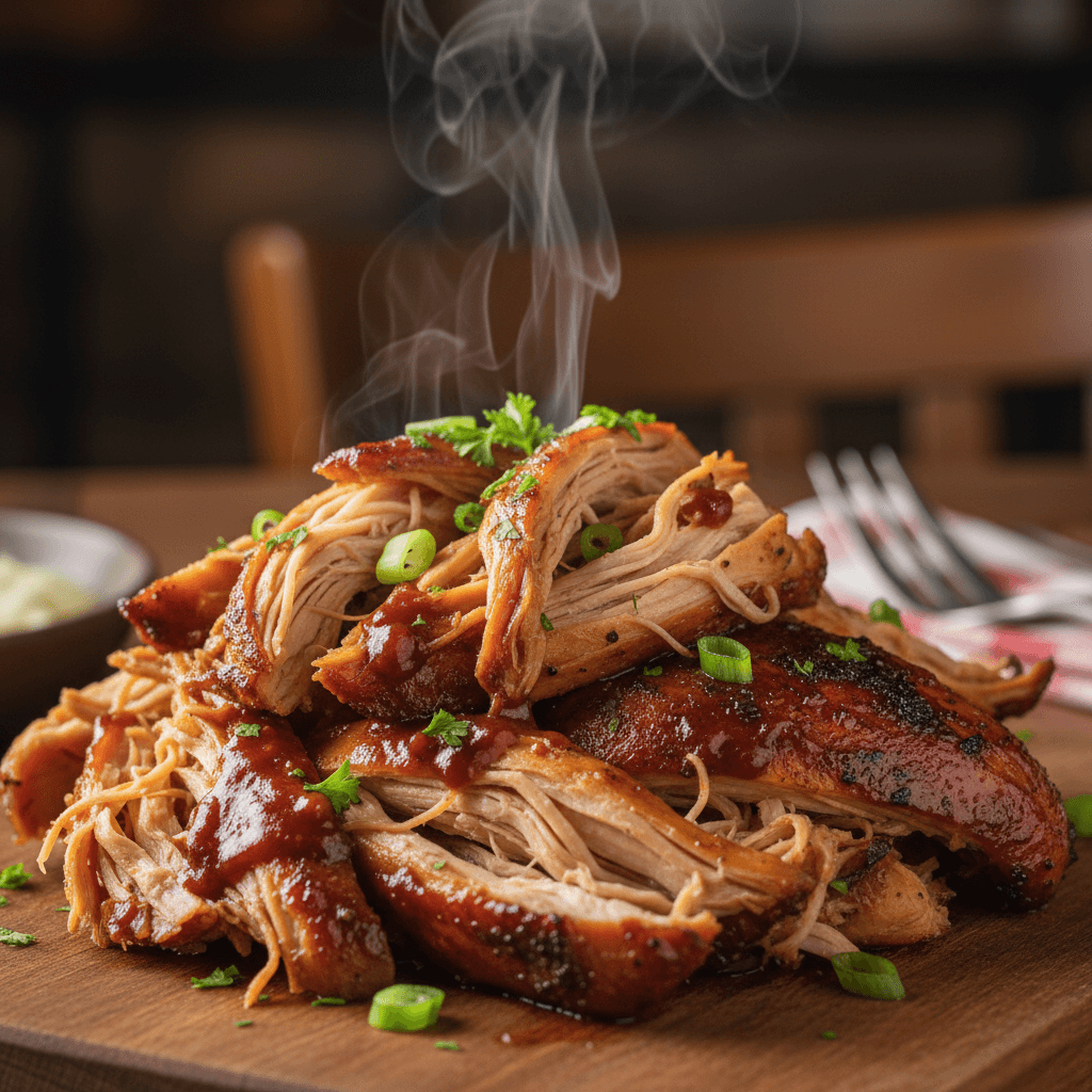 Smoked Pulled Chicken