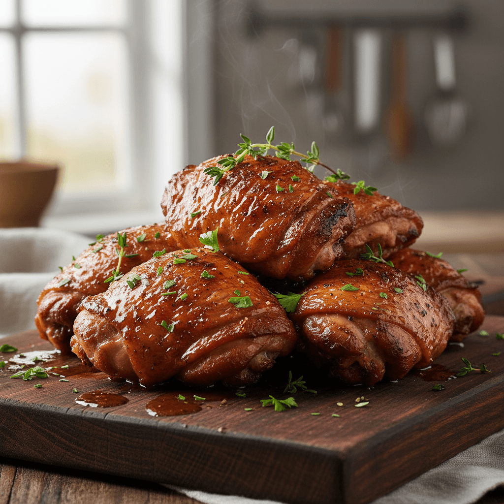 Smoked Chicken Thighs