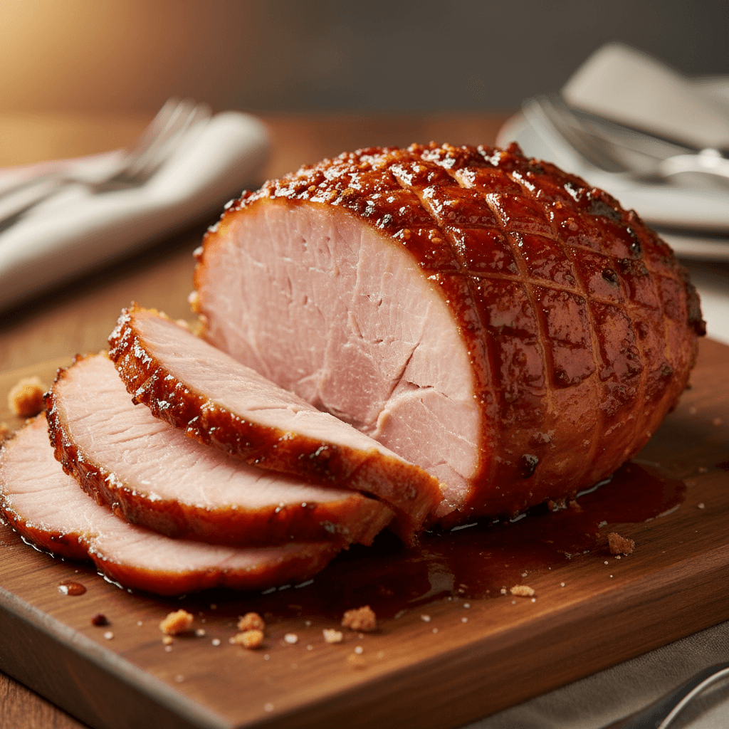 Baked Glazed Ham