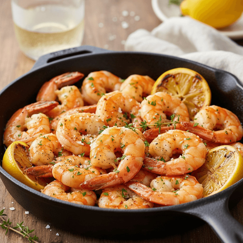 Garlic Butter Prawns