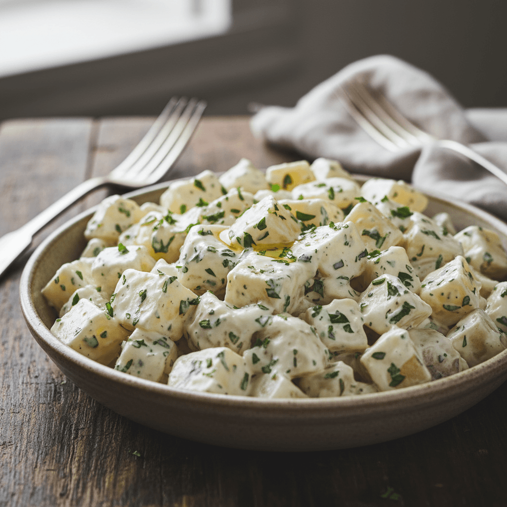 Potato Salad with Minted Aioli